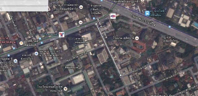 Land with old house  for sale  easy convenient go to Klong ton Airport link