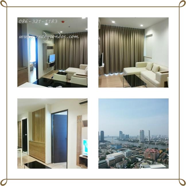 ++++Rent Luxury condominium Rhythm Satorn 21Rd.1 br. 35-45 sqm. 24,000-30,000 B/M Floor 12,23 .Stunning Chaopraya River View .Brand new never rent out