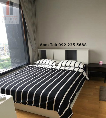 M Ladprao Condominium For Rent 1bd 44sqm FF High Floor