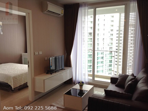 TC Green Rama 9 for rent 1 bed 40sqm FF 18k (nego)