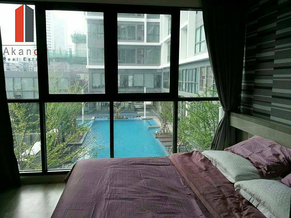 IDEO MOBI RAMA 9 duplex 1 bed 44sqm for sale 7.85MB or rent 30k