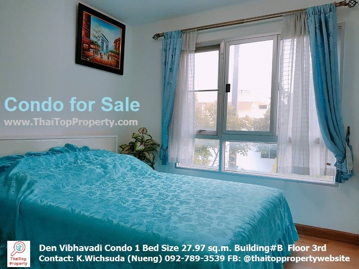 ขายห้องชุดคอนโด เด็น วิภาวดี  DEN Vibhavadi Condominium for Sale