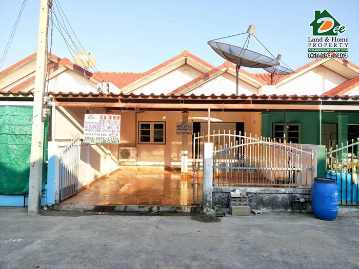 ขายทาวน์เฮ้าส์ 1ชั้น 27ตรว. หมู่บ้านพาณิชย์ ซอย3 โรงเรียนพานิชยการเพชรบุรี บ้านกุ่ม เมืองเพชรบุรี (TH0094)
