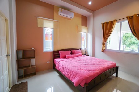 Plai Laem KOh Samui House for Rent 2 bedroom 2 bathroom fully furnished Fence surrounded Suratthani 