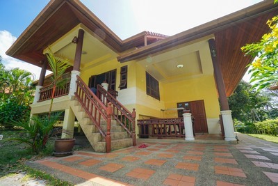 Single House for Rent 2 bedroom fully furnished near Wat Plai Leam Cheong Mon beach Koh Samui 