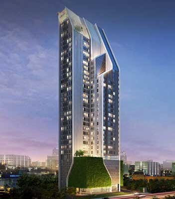 For rent new condo new unit at BTS Ratchatewi. Ideo Q Condo.