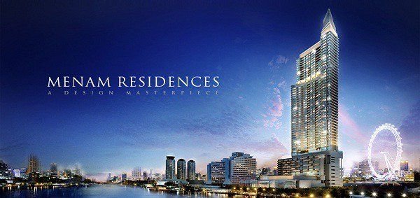 For sale rent Menam Residences 4 unite available. แม่น้ำ เรสซิเดนท์