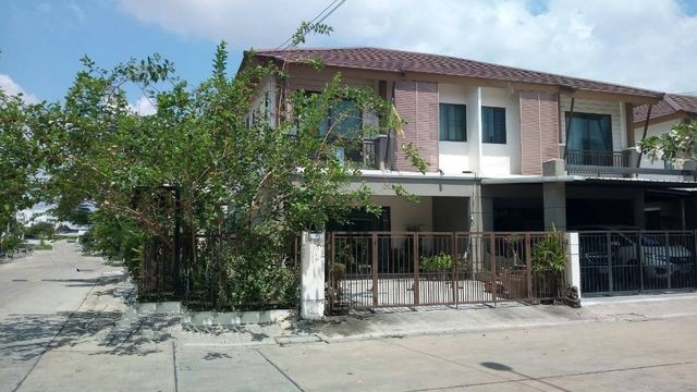 S0113 ขายบ้านแฝด 2 ชั้นหมู่บ้านพฤกษาวิลล์ 57 พัฒนาการ Pruksa Ville 57 Pattanakarn สวนหลวงใกล้Airport Link หัวหมาก