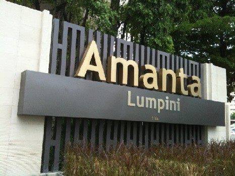 For rent condo Amanta Lumpini Rama 4  near MRT Lumpini