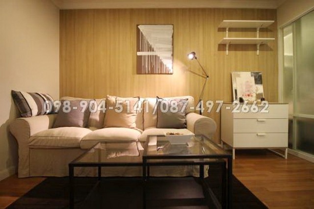 Rent/ให้เช่า คอนโด ลุมพินี เพลส พระราม9–รัชดา ห้องมุม 34ตร.ม.1ห้องนอน อาคารC ชั้น24