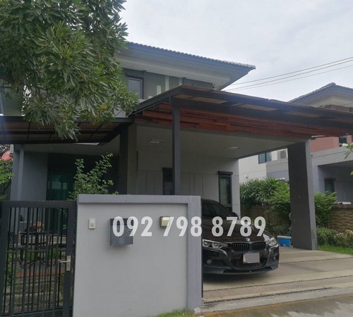 D6477013  ขาย บ้านเดี่ยว  บุราสิริ วงแหวน-อ่อนนุช Burasiri Wongwaen-Onnuch บ้านใหม่