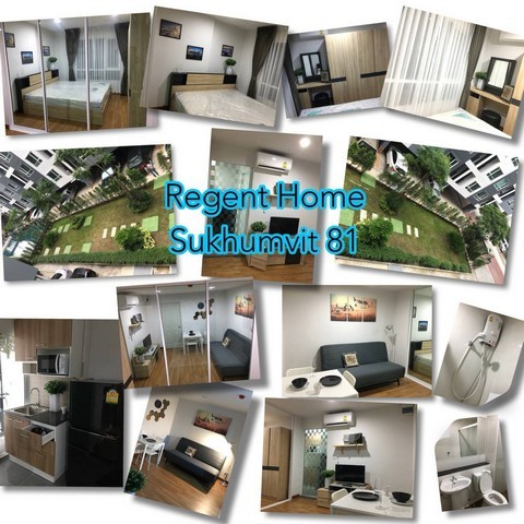 For Rent Regent Home Sukhumvit 81 Condo (Near BTS ON NUT)