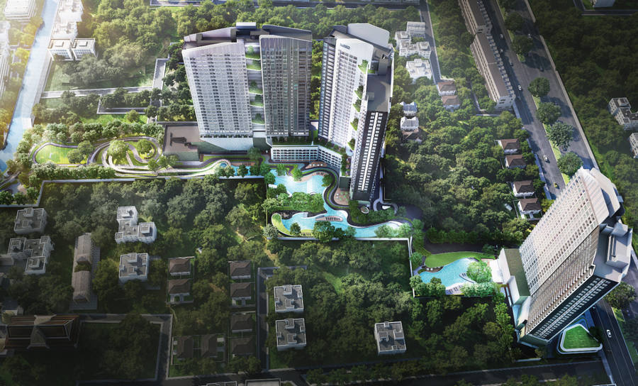 โครงการใหม่ ไอดีโอ โอทู (26.8 ตร.ม/ชั้น10) ใกล้ BTS บางนา ตึกC ห้องมุม วิวสระ-สวนสวย ตำแหน่งหายาก