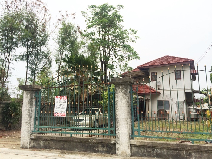 ขายบ้านเดี่ยว 2 ชั้น 128 ตรว หมู่บ้านร่วมเกื้อ ซอยทวีวัฒนา 25 ใกล้มหาวิทยาลัยกรุงเทพธนบุรีและสนามหลวง2